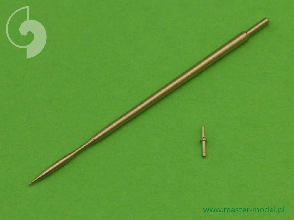 Aircraft detailing sets (brass) 1/72 Sepecat Jaguar GR.1/GR.3 Pitot Tube & Angle Of Attack probe (designed to be used with Airfix, Hasegawa, Heller and Italeri kits) 
