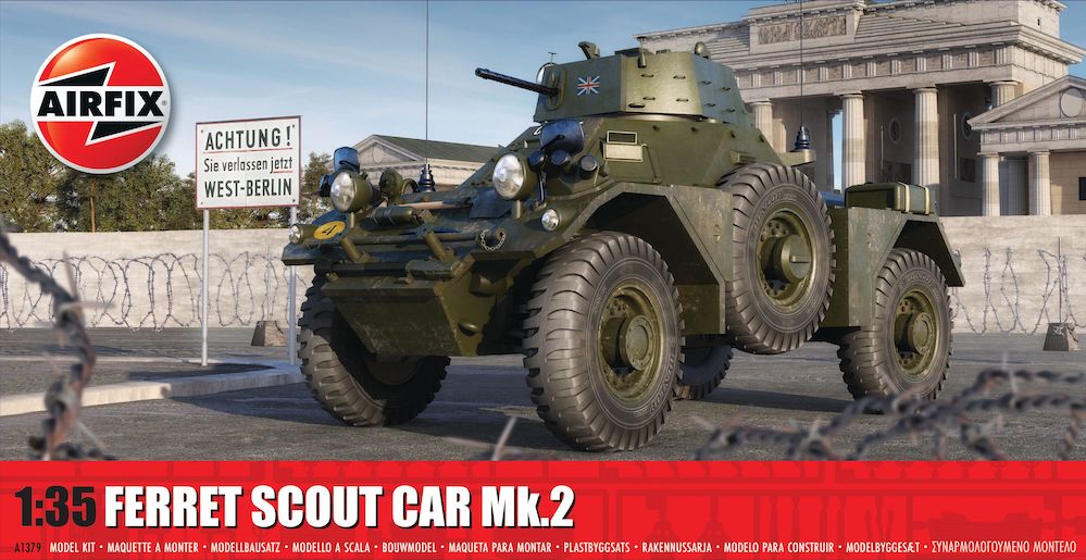 Model kit 1/35 Ferret Scout Car Mk.2 (Airfix)