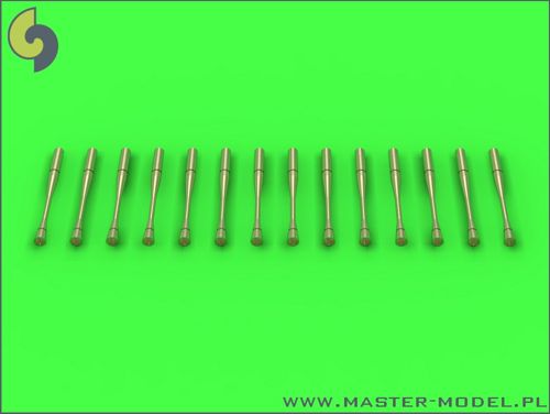 Aircraft guns (brass) 1/48 Static dischargers - type used on Sukhoi jets (14pcs)