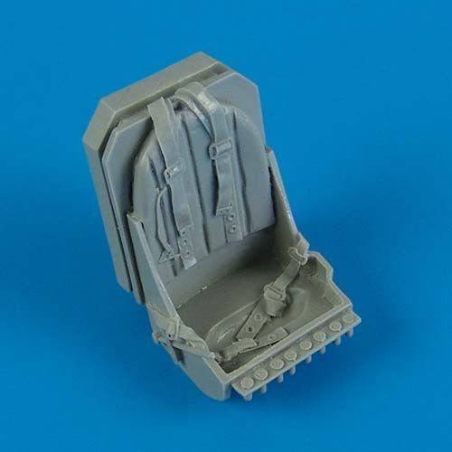 Additions (3D resin printing) 1/32 Supermarine Spitfire seat with safety belts (designed to be used with Hasegawa, Hobby Boss, Tamiya and Revell kits)[Mk.VB Mk.VIII Mk.XVIe Mk.IXc] 