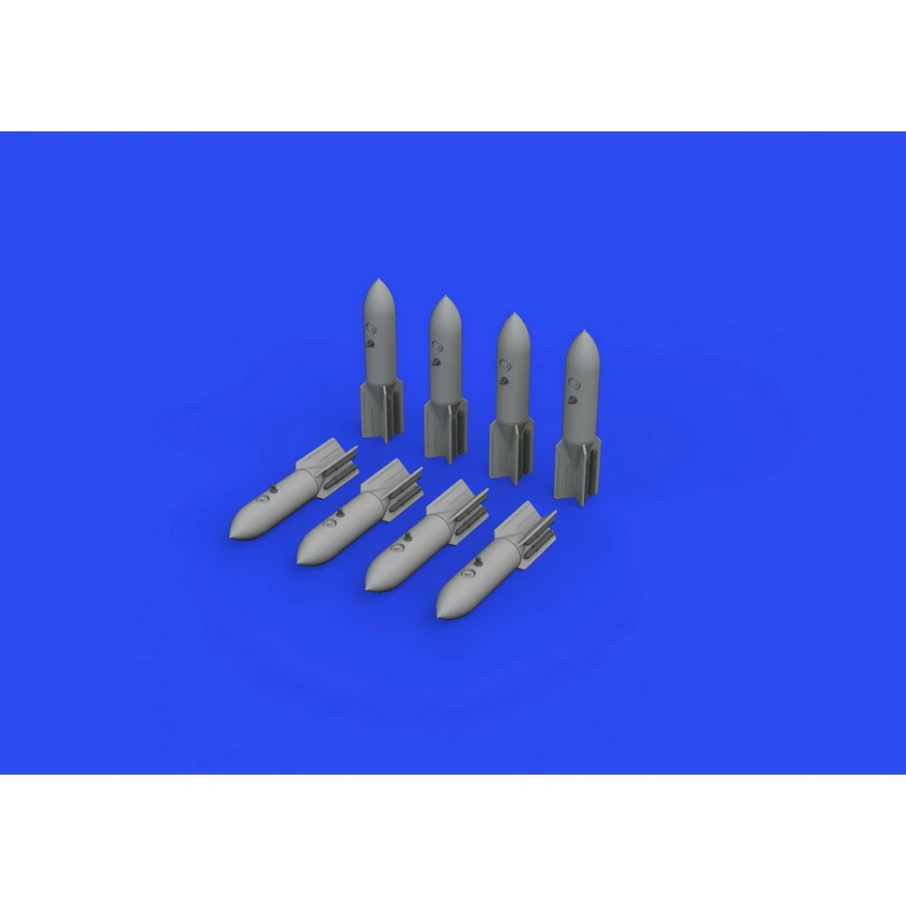 Additions (3D resin printing) 1/32 SC 50 German WWII bombs