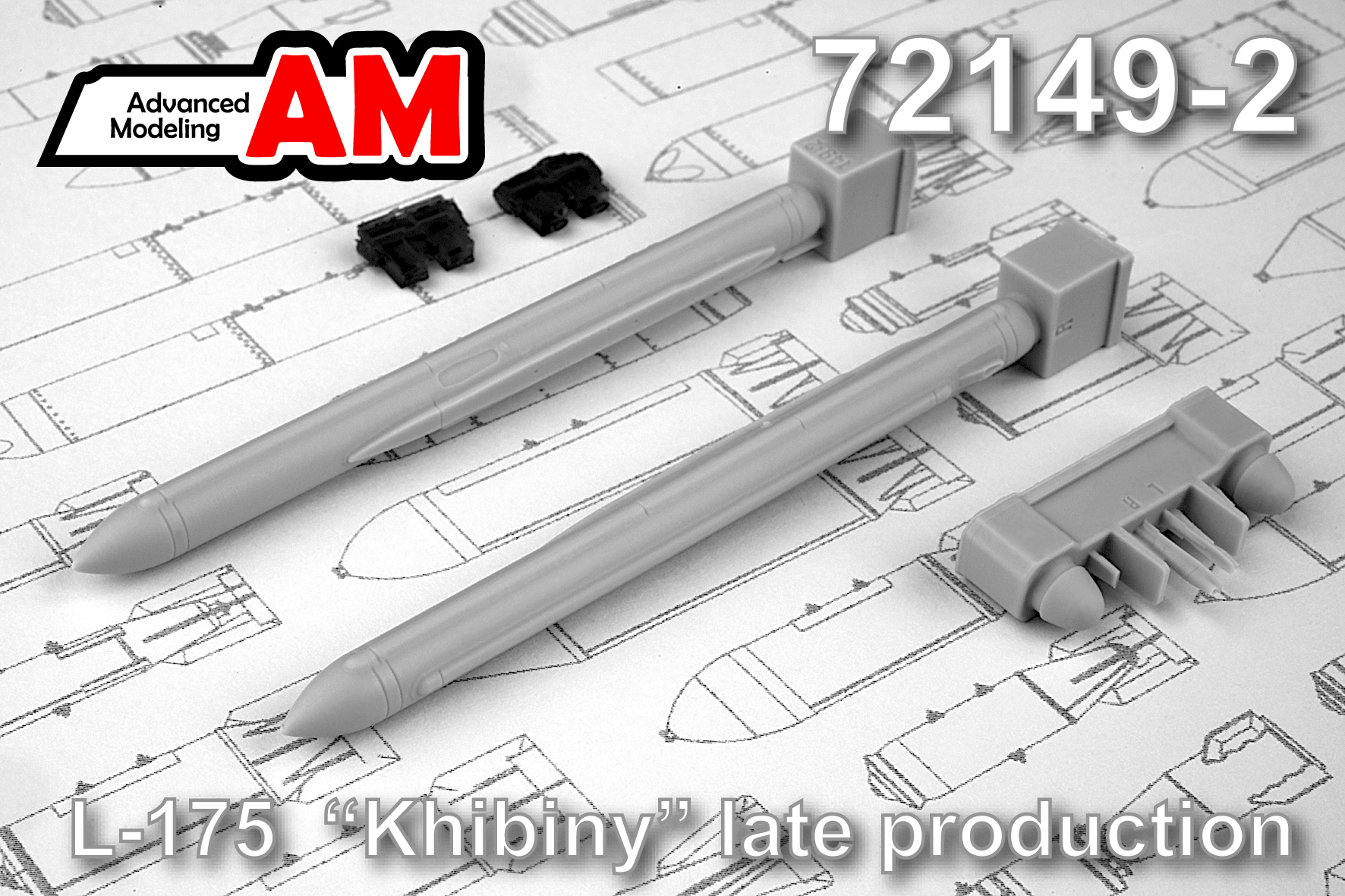 Additions (3D resin printing) 1/72 L-175 “Khibiny” the Electronic Warfare Pod (Advanced Modeling) 