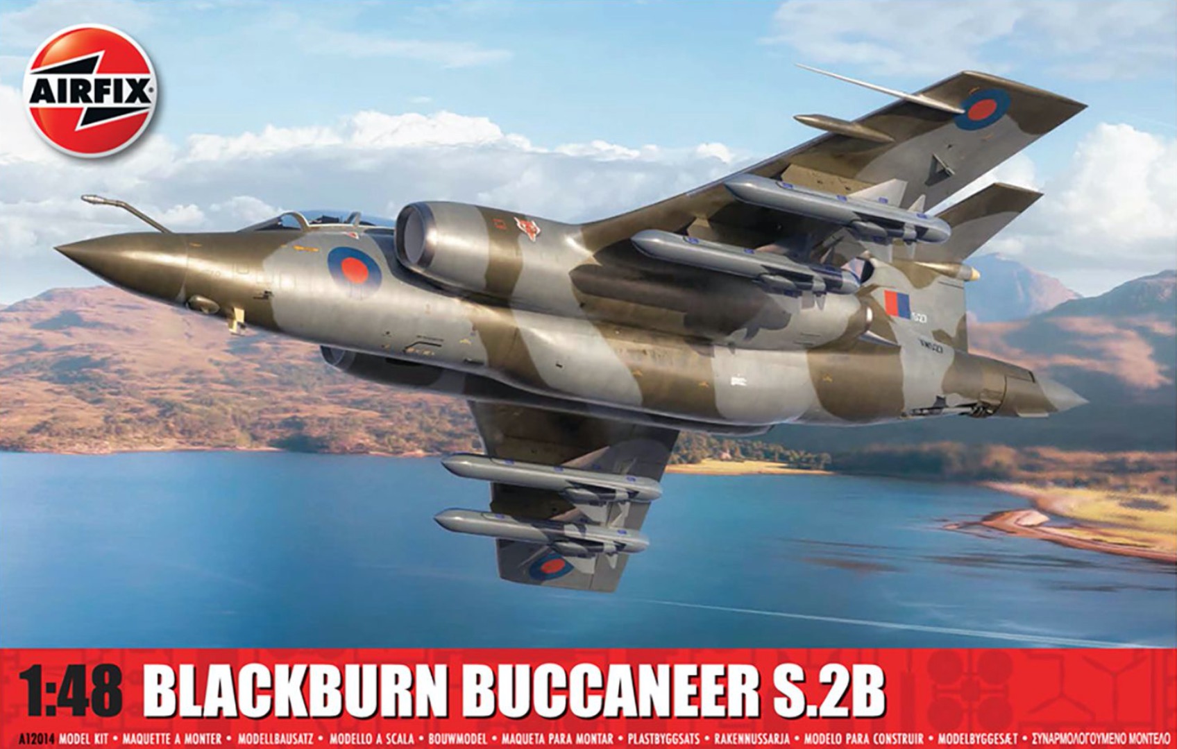 Model kit 1/48 Blackburn Buccaneer S.2B (Airfix)