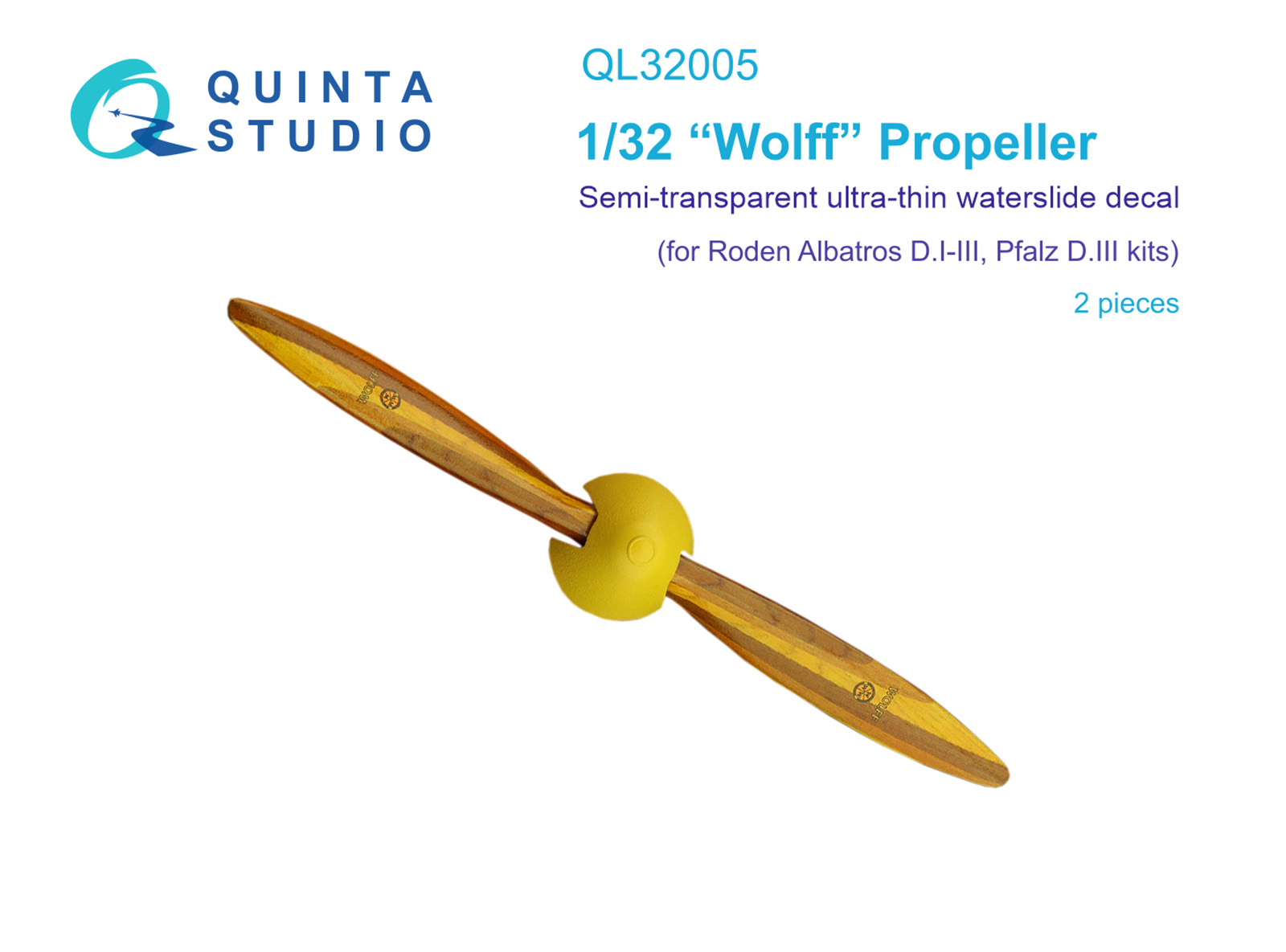 Wooden Propellers Wolff (Roden)