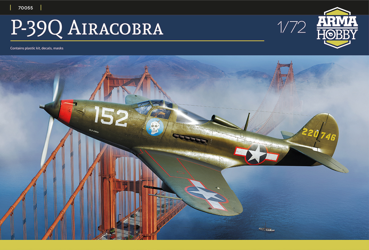 Model kit 1/72Bell P-39Q Airacobra (Arma Hobby)