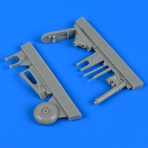 Additions (3D resin printing) 1/32 Focke-Wulf Fw-190F-8 tail wheel assembly (designed to be used with Revell kits)