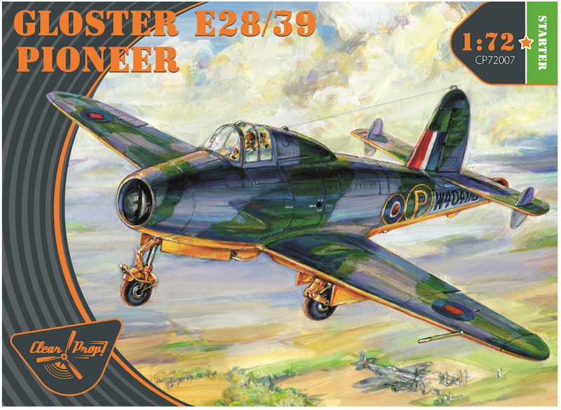 Model kit 1/72 Gloster E28/39 (Clear Prop)