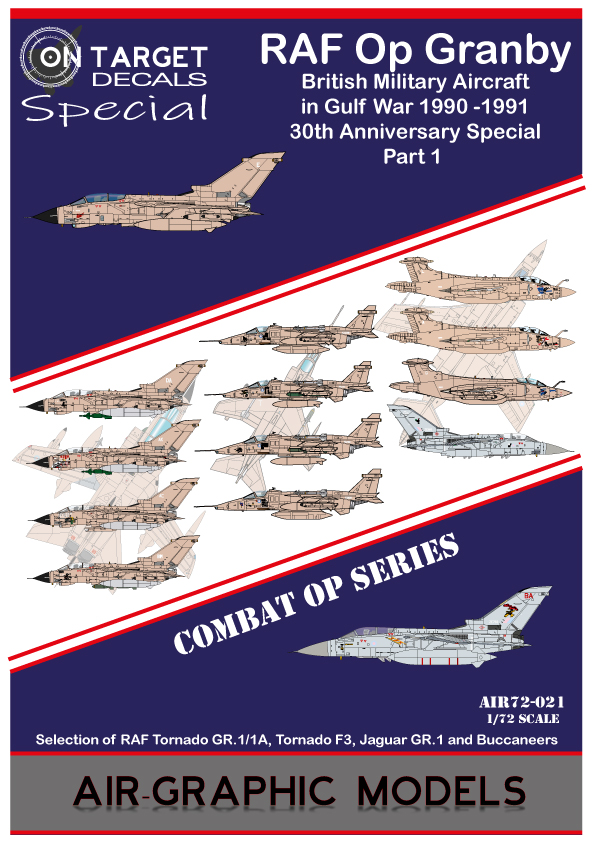 Decal 1/72 RAF Operation Granby 1990-1991 30th Anniversary Special Part 1. (AGM)