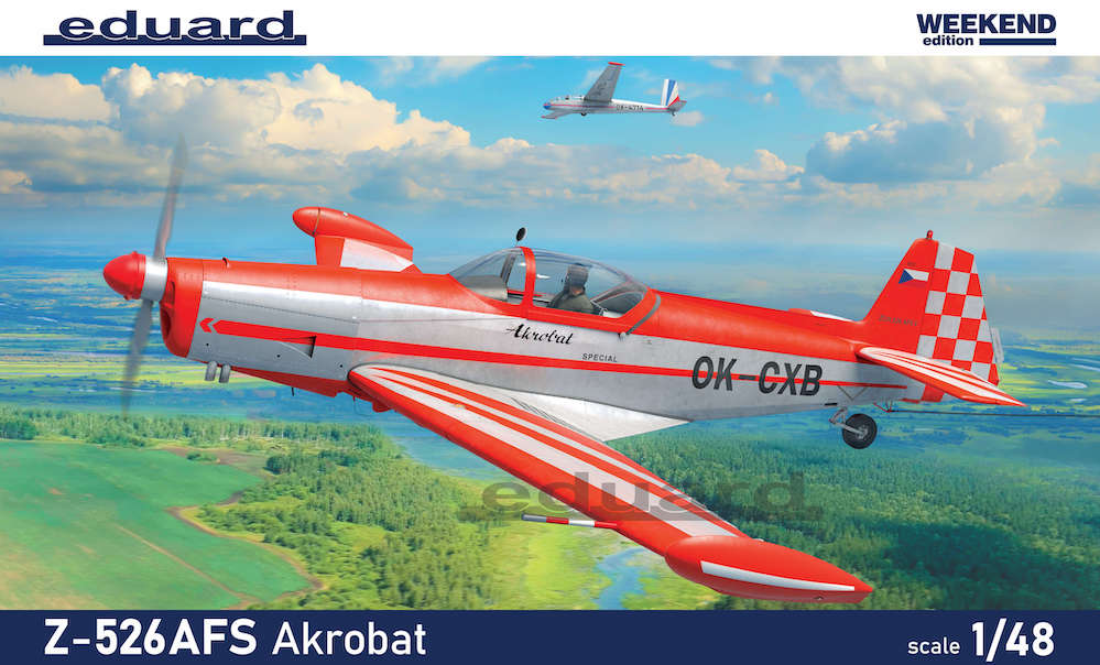 Model kit 1/48Zlin Z-526AFS Akrobat (Eduard kits)