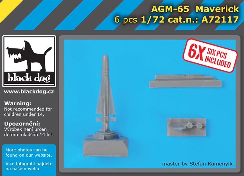 Additions (3D resin printing) 1/72 A6M-65 Maverick 