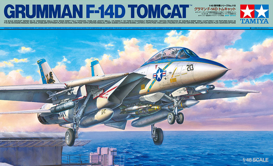 Model kit 1/48 Grumman F-14D Tomcat (Tamiya) 