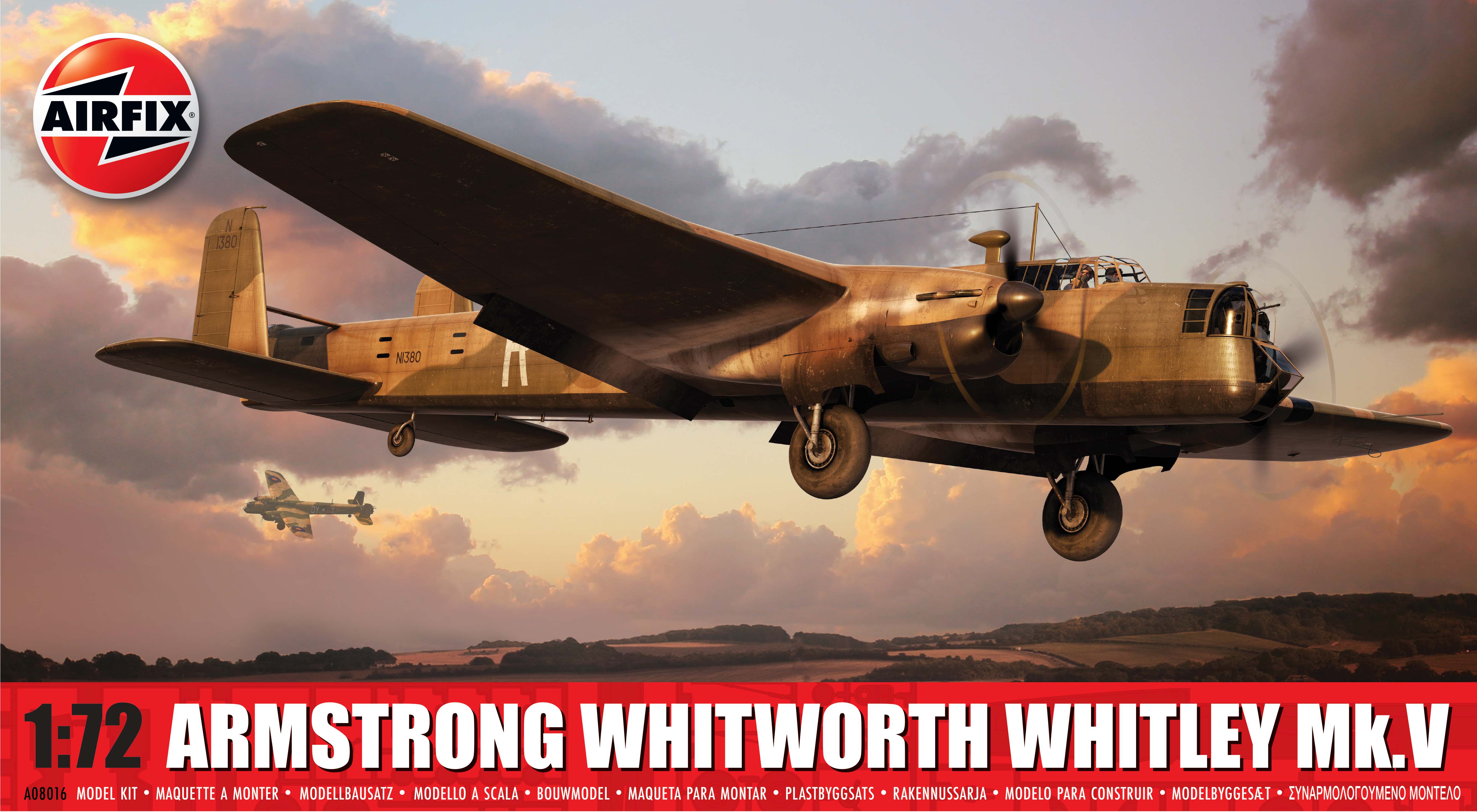 Сборная модель 1/72 Armstrong-Whitworth Whitley Mk.V (Airfix)