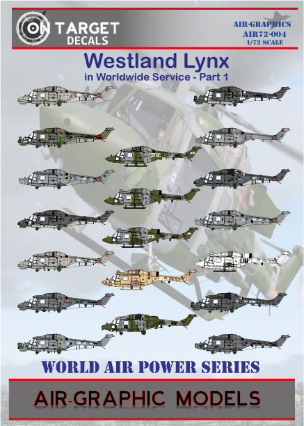 Decal 1/72 Westland Lynx in Worldwide Service Part 1 (AGM)