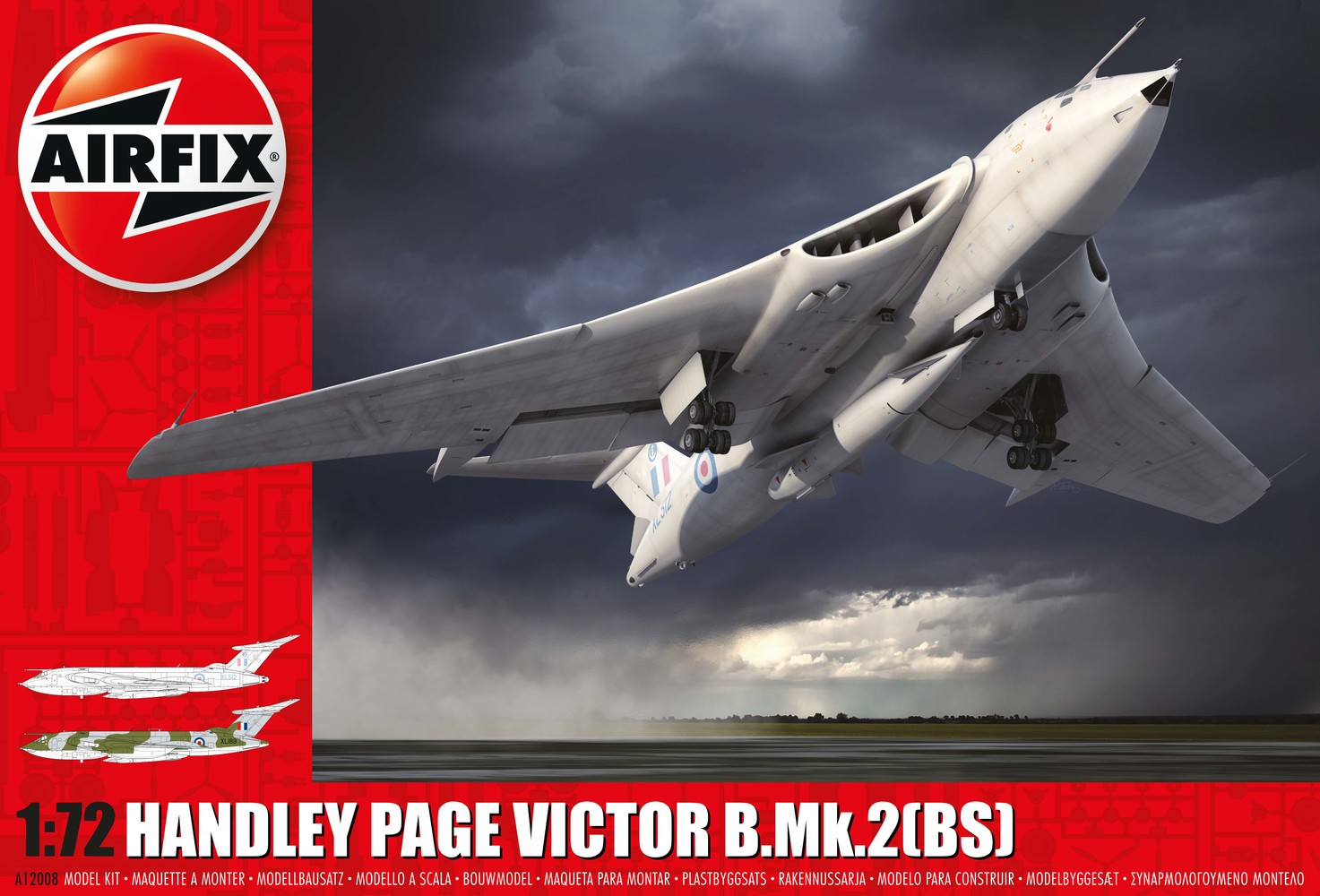 Model kit 1/72 Handley-Page Victor B.2 with Blue Steel missile(Airfix)