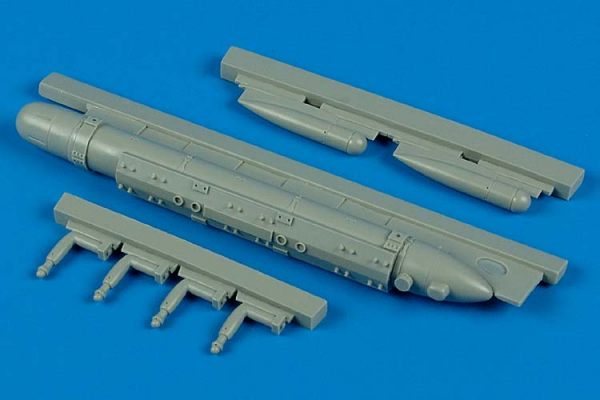 Additions (3D resin printing) 1/32 AN/ALQ-188 Electronic Attack Training Pod 
