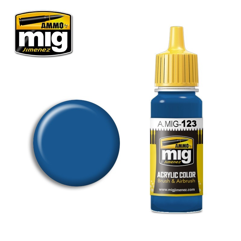 Acrylic paint MARINE BLUE (Ammo Mig) (17ml) 