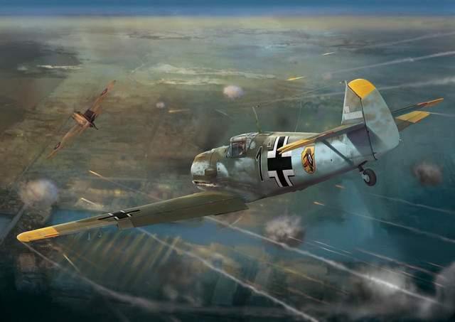 Model kit 1/48 Messerschmitt Bf-109E-3 Emil (Wingsy Kits)