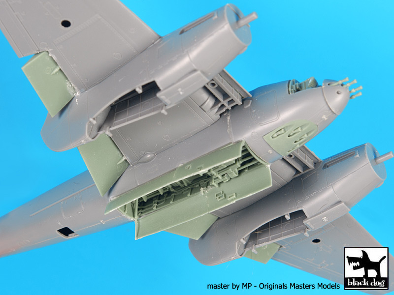 Additions (3D resin printing) 1/72 de Havilland Mosquito Mk.VI set N°2 (designed to be used with Tamiya kits)