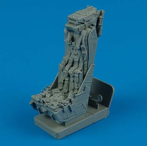 Additions (3D resin printing) 1/32 BAC/EE Lightning seat with safety belts (designed to be used with Trumpeter kits) [F.2A/F.6 F.1A/F.3] 