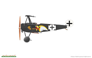 Model kit 1/72 Fokker Dr.I Triplane  ProfiPACK edition (Eduard kits)