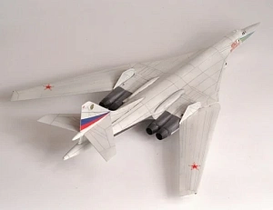 Model kit 1/144 Tupolev Tu-160 Blackjack (Zvezda)