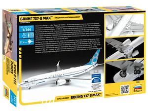 Model kit 1/144 Boeing 737 MAX 8   (Zvezda)