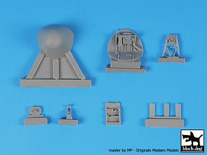 Additions (3D resin printing) 1/72 Lockheed C-130H Hercules radar+front door (designed to be used with Zvezda kits) 