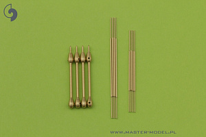 Aircraft detailing sets (brass) 1/32 German radar FuG 218 'NEPTUN' (used on nightfighters Me-262, Ar-234 and other) (designed to be used with Revell and Trumpeter kits) 