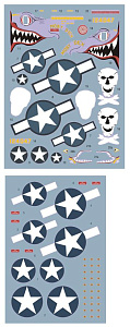 Decal 1/72 Consolidated B-24D/L-4H "Moby Dicks" (DK Decals)