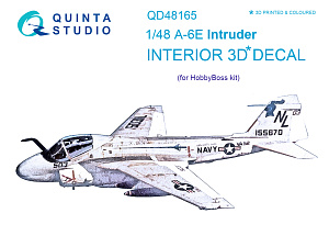 A-6E Intruder 3D-Printed & coloured Interior on decal paper (for HobbyBoss kit)