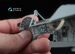 3D Декаль интерьера кабины Су-2  (для модели Звезда)