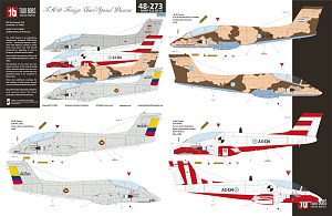 Decal 1/48 F.M.A. IA-58A Pucara (Two Bobs)