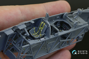 Swordfish Mk.I 3D-Printed & coloured Interior on decal paper (Tamiya)