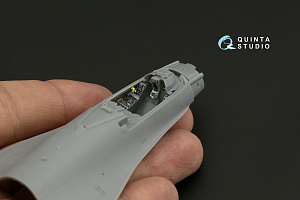 F-16CJ 3D-Printed & coloured Interior on decal paper (Tamiya)