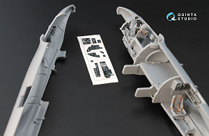 Pe-2  3D-Printed & coloured Interior on decal paper  (for 7283 Zvezda kit)