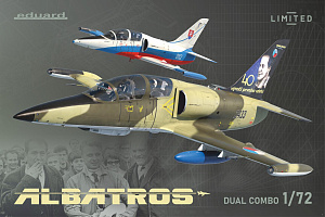 Model kit 1/72 ALBATROS DUAL COMBO new release of L-39 (Eduard kits)