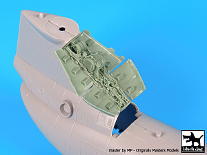 Additions (3D resin printing) 1/72 Boeing CH-46D Sea Knight Rear engine (designed to be used with Hobby Boss kits) 