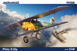 Model kit 1/48 Pfalz D.IIIa Weekend edition (Eduard kits)
