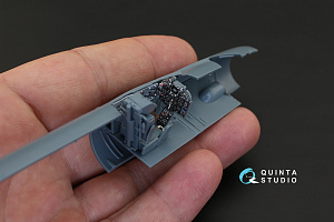 3D Декаль интерьера кабины МиГ-21ПФМ  (серые панели) (для модели Eduard)
