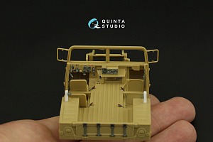 HUMVEE family 3D-Printed & coloured Interior on decal paper (Tamiya)