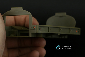 M35 Family 3D-Printed & coloured Interior on decal paper (AFV club)