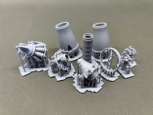 Additions (3D resin printing) 1/48 Dervent-V engine (KepModels)