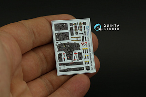 Hs 129B-2 3D-Printed & coloured Interior on decal paper (Zoukei-Mura)