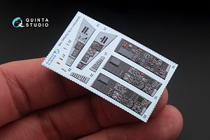 F-117A 3D-Printed & coloured Interior on decal paper (for Tamiya kit)