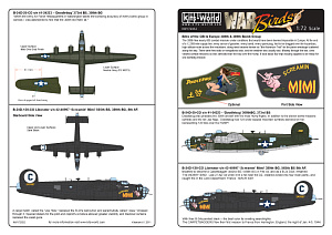 Decal 1/72 Consolidated B-24D Liberator (2) (Kits-World)