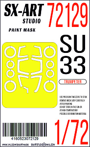 Paint Mask 1/72 Su-33 (Trumpeter)