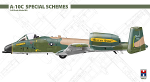 Model kit 1/48 Fairchild A-10C Thunderbolt II Special Schemes ex-ACADEMY + CARTOGRAF + MASKS  (Hobby 2000)