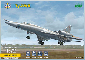 Model kit 1/72 Tupolev Tu-22KD "Shilo" (Modelsvit) 