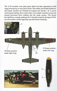 Decal 1/48 Douglas A-26B Invader (2) (Bombshell)