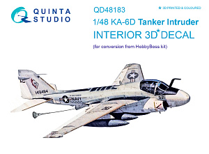KA-6D Intruder 3D-Printed & coloured Interior on decal paper (for conversion from HobbyBoss kit)